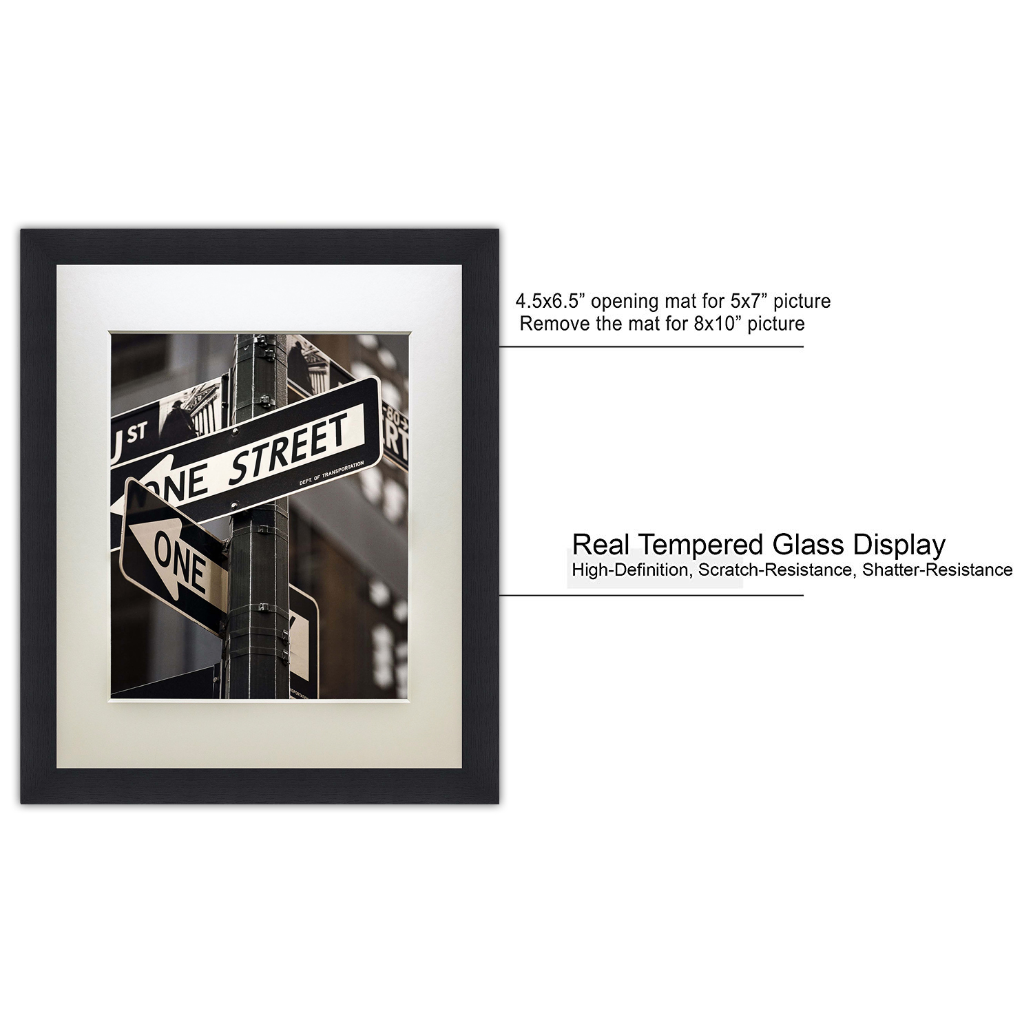 2pcs of Black Wooden Frame - Picture 17 of 21